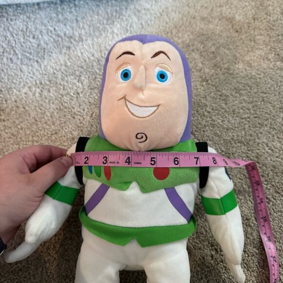 Disney Toy Story Buzz Lightyear Stuffed Plush Plushie Astronaut - Picture 10 of 11
